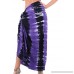 LA LEELA Sarong Bathing Suit Pareo Wrap Bikini Cover ups Womens Skirt Swimsuit Swimwear Black s985 B07P2YL4G7